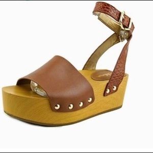 Sam Edelman Brynn Women Platform Sandal Size 6.5